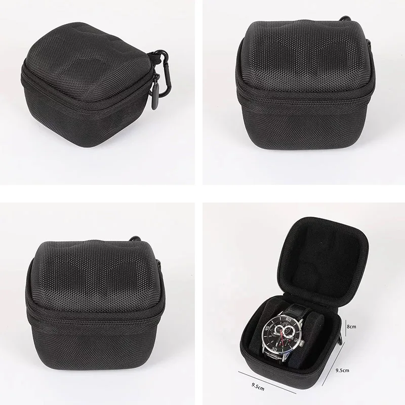 Watch Storage Box Organizer For Men Women Watch Travel Case Portable Storage Watch Display Holder for Wristwatches Smart Watches image 5