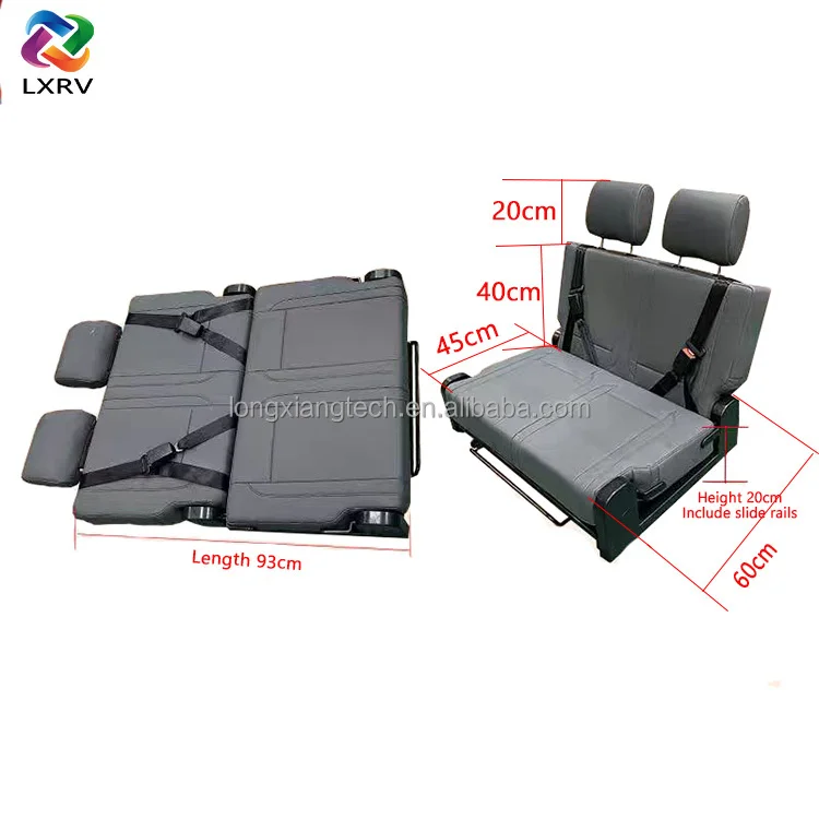 اقتصادية عملية Rv مقعد قابل للطي السرير تخصيص اللون والعرض شاحنة التخييم مقعد وسرير ل RV شاحنة تخييم قافلة التخييم