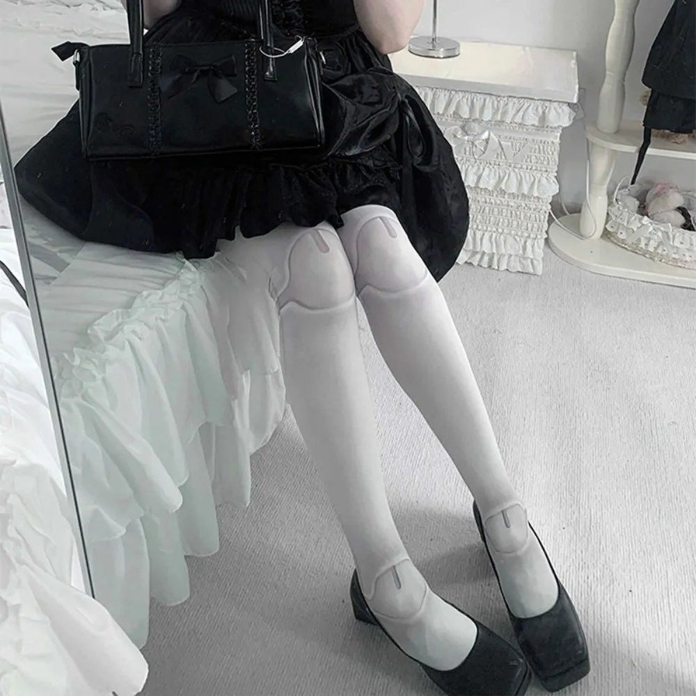 

Beauty Socks Velvet Printed Lolita Socks Sweet Style 3D Print Joint Doll Socks Cotton Material Gothic Novelty Tights Cosplay