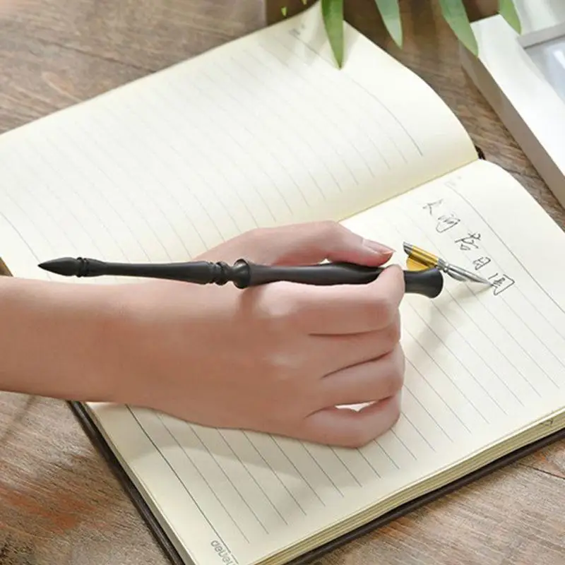 20CB Retro English Oblique Dip Pen Nib Holder Handmade Antique Fountain Pens