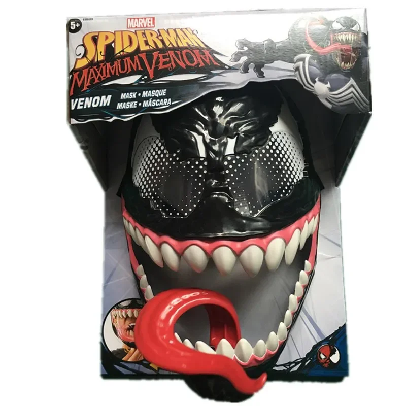 Hasbro Marvel Spider Man Titan Hero Series Spider Man 12 Inch Figure Maximum Venom Toy Mask Marvel SpiderMan 2019 Moving Tongue