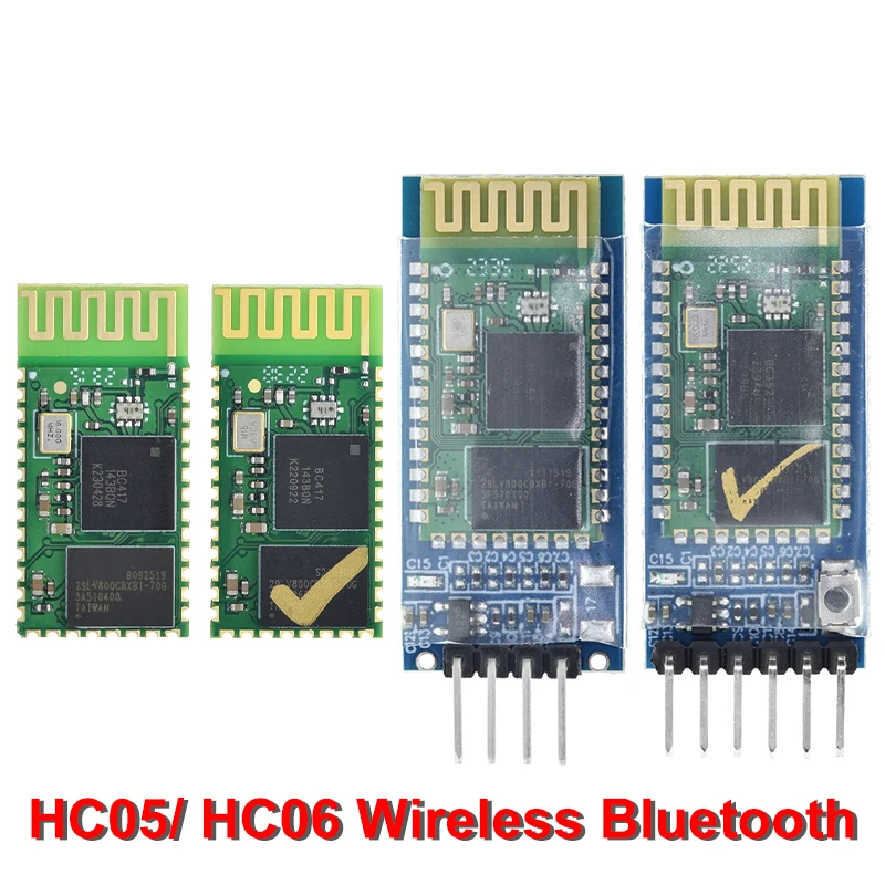 TZT HC-05 HC-06 RF Wireless Bluetooth Transceiver Slave Module HC05 / HC06 RS232 / TTL to UART Converter and Adapter For Arduino