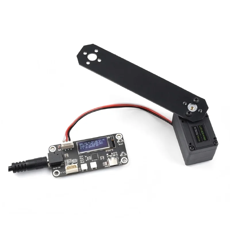 Motor Servo Bus Serial ST3215 Torsi Tinggi 30KG 360 °   Servo Digital Terprogram Logam