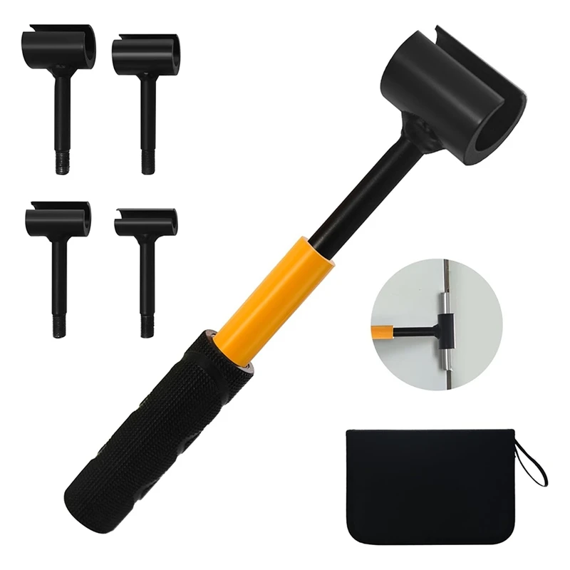 ATTWO-4 In 1 Door Hinge Adjustment Tool For Residential And Commercial, Hinge Adjusting Wrench For Door Efficient Solutions