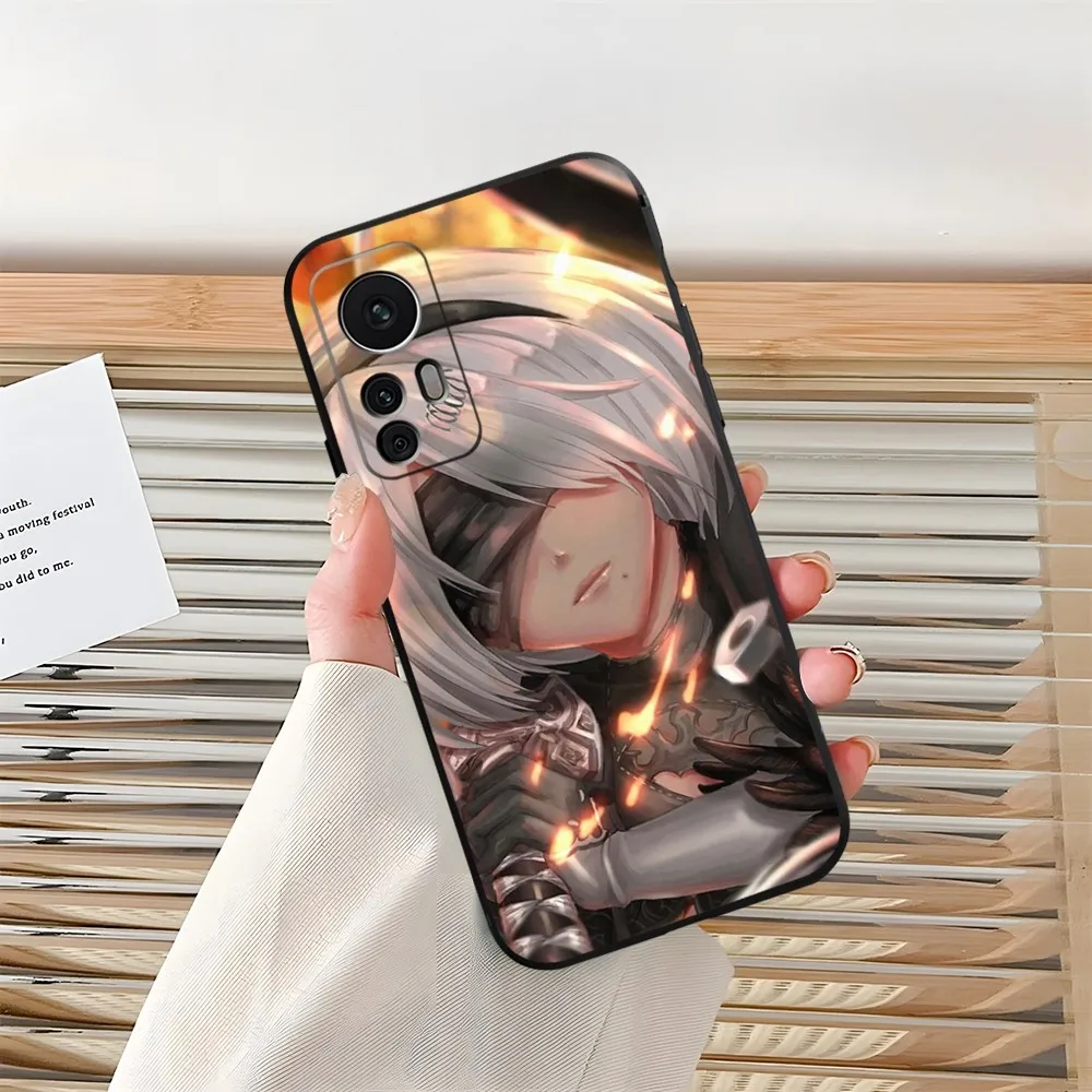 2B NieR Automata Phone Case Funda for Xiaomi 14 11T 13 12 Lite Ultra Redmi Note 13 10 Pro POCO F4 F5 X5 Pro Coque