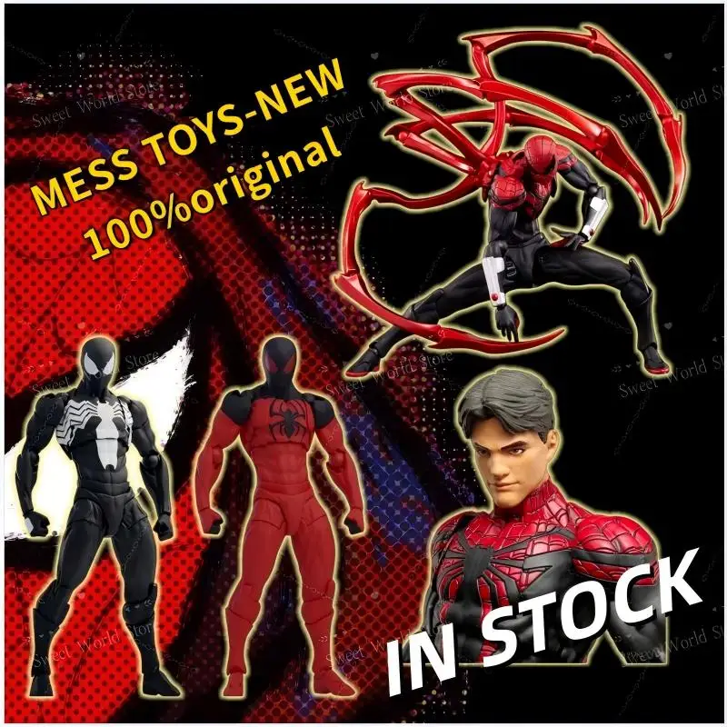 

Горячая новинка: Фигурка Человека-паука Messtoys, черно-красная, коллекционная модель, подарок, аниме-фигурка, экшн-фигурка.