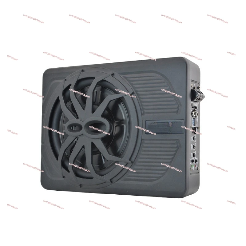 

Модификация автомобильного аудио-паука с подсветкой 10-дюймовый мощный активный автомобильный ультратонкий сабвуфер