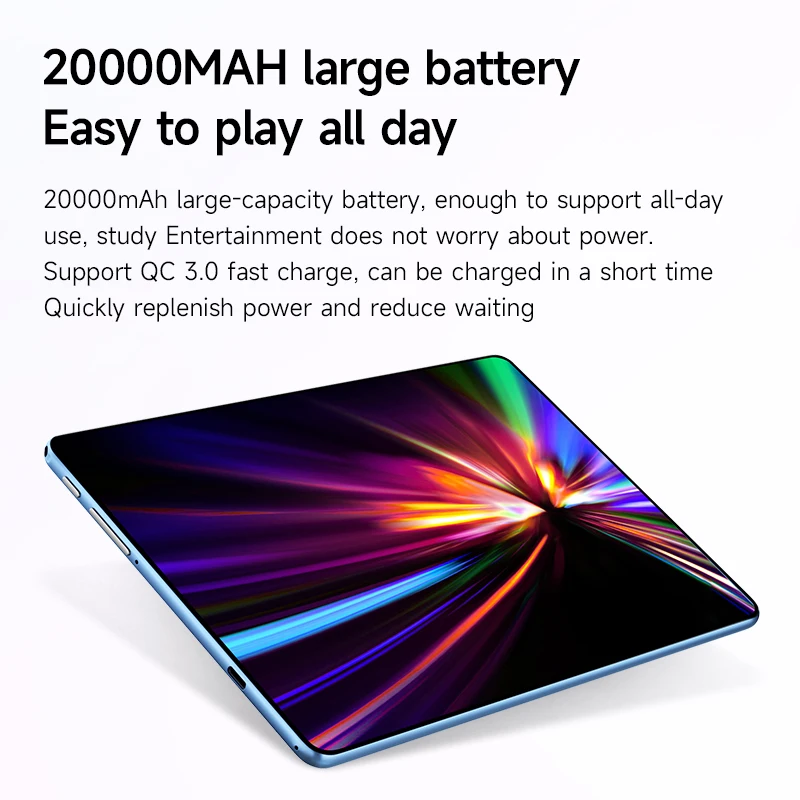 2025 NEW Original X95 Pro Tablet 22GB+2T 11inch HD 4K Android 14 20000mAh 5G Dual SIM Phone Call WiFi GPS WPS Tablet PC