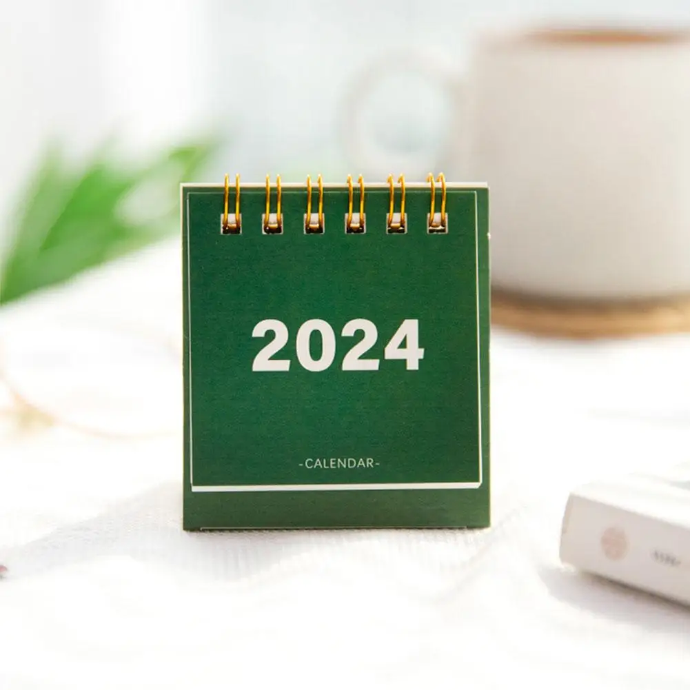 Mini Desk Calendar Creative Ins Self-discipline Schedule Calendar For Home Office School Decoration New