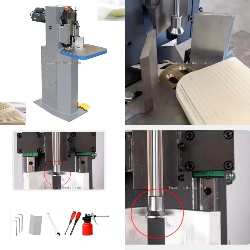 Paper Corner Cutting Machine for Hardcover Book Binding Equipment for Bookmaking Craft Tools for DIY Stationery Production