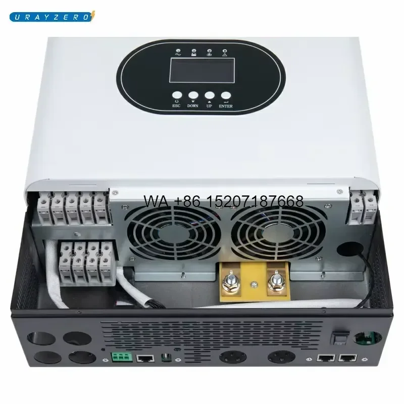Wmwmnu for Solar Photovoltaic 6.5KW Off-grid Hybrid Inverter 48V MPPT Built-in WiFi Pure Sine Wave 94% Efficiency