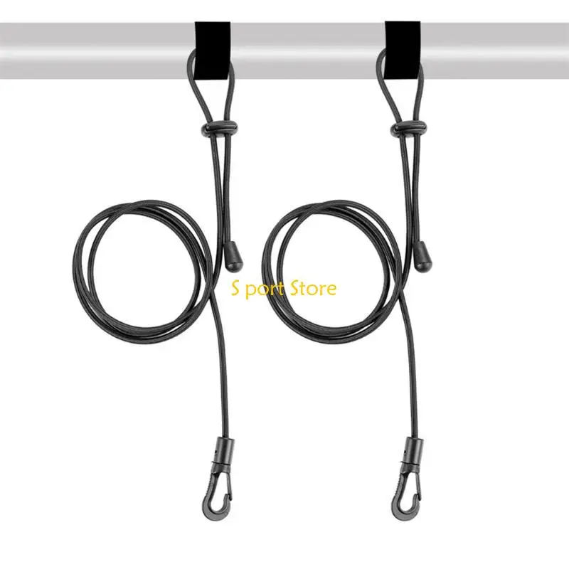 U2JB قابلة للتعديل قضيب الصيد القارب القابل للتعديل ضمان حبل سلامة الأسلاك الزورق