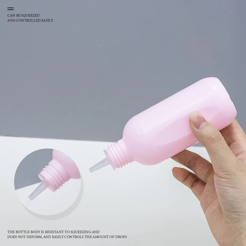 150ml Water Squirt Bottle Safety Rinse Bottle Watering Tools Plastic Squeeze Washing Bottle For Eyelash Extension Tattoo