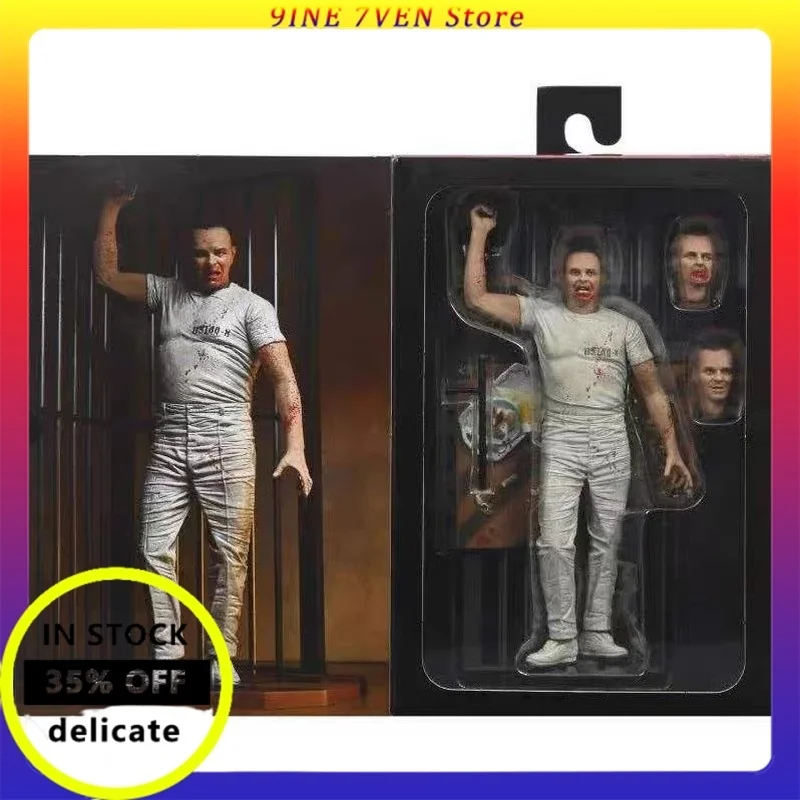 

2025 New Silent Lamb Hannibal Special Edition Doll Model Hand-Run Escape Hannibal Hannibal Features Panic Desktop Ornaments Toys
