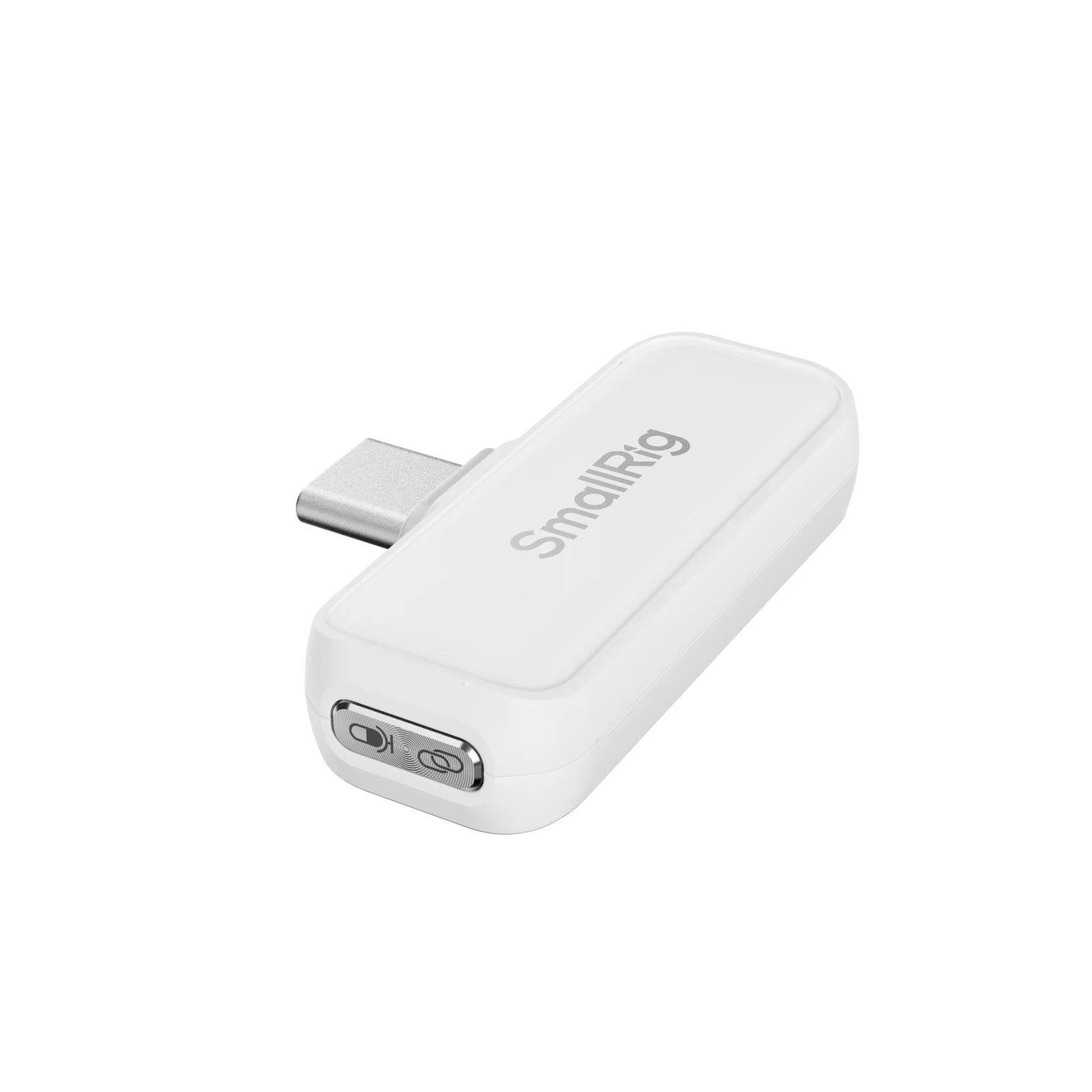 Smallrig S60 mikrofon nirkabel, USB-C putih 300m kinerja tinggi transmisi sinyal mikrofon Mini 48khz rekaman Audio 24-bit