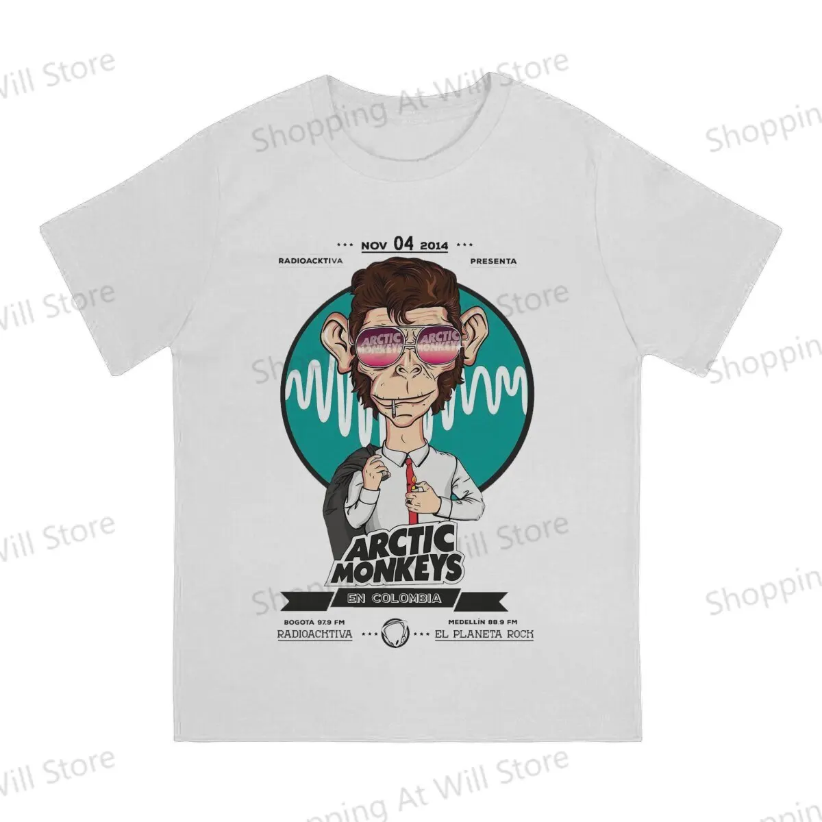 Summer Unisex T-shirts  Arctic Monkeys Inspired Novelty Cool T-shirt Street Clothing S-6XL