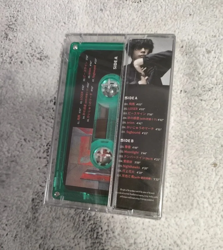 Yonezu Kenshi Music Tape My Hero Academia Album Cosplay Cassettes Soundtracks Box Car Walkman Tape Party Music Gifts Collection