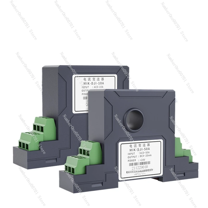 Current Transmitter Hall 485 AC/DC Voltage Sensor Output 4-20mA Three-Phase Perforated Module