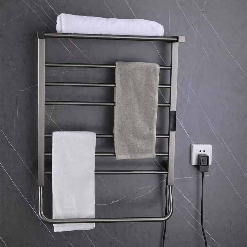Индивидуальная электрическая домашняя вешалка для полотенец от производителя, вешалка для полотенец с подогревом, вертикальная для ванных комнат