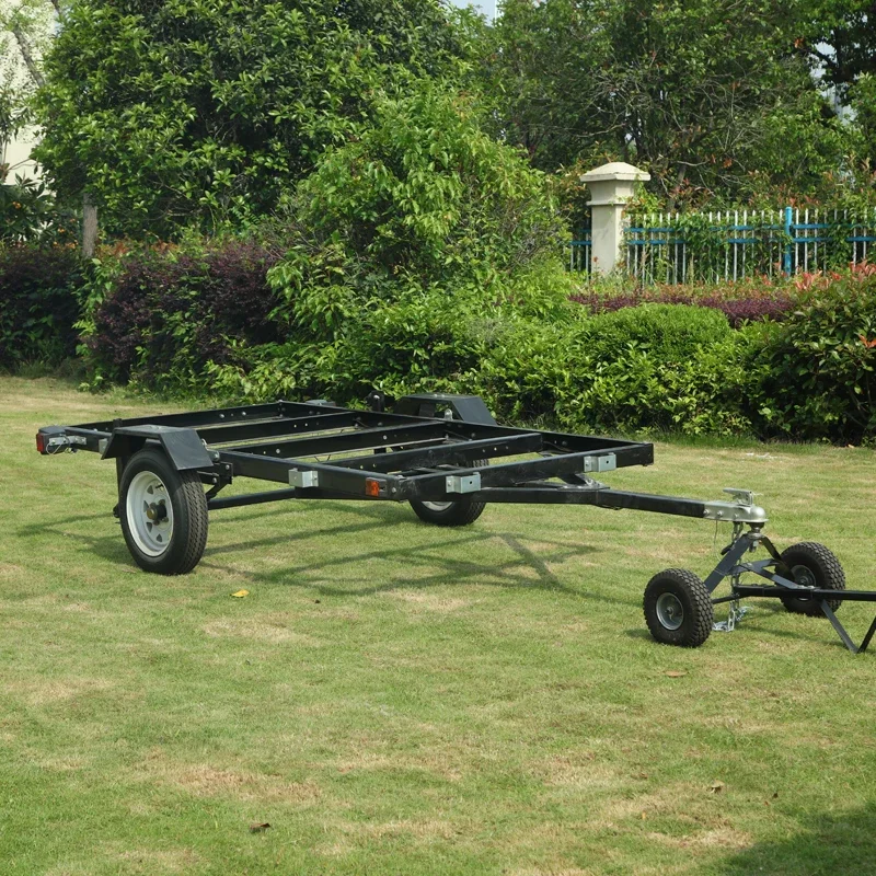 4X6 4x8 5x8 Folding Trailer/Utility Trailer/Black Foldable Car Trailer