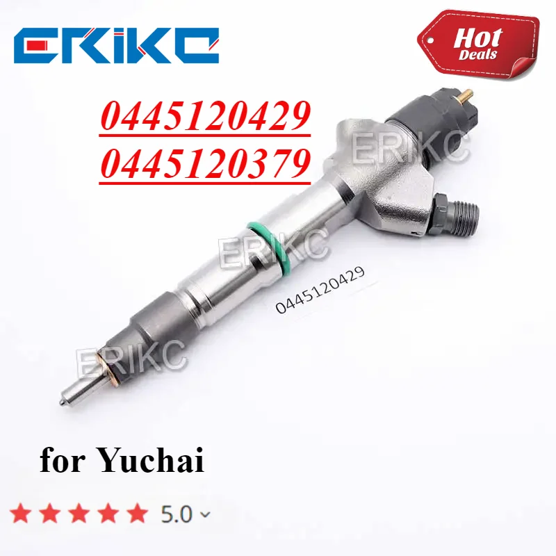 

ERIKC 0445120429 Diesel Fuel Injector 0445120379 Common Rail Injection Assy 0445 120 429 for Bosch Yuchai