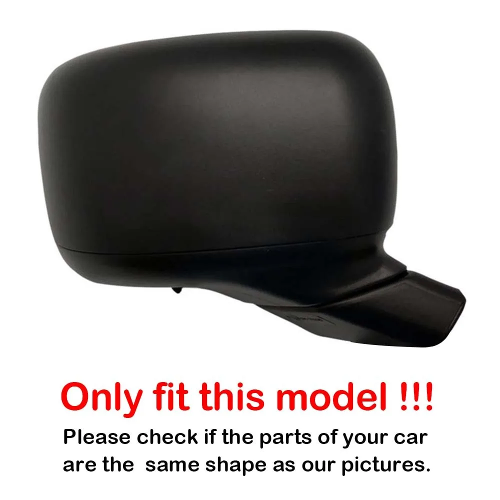 1PCS For Jeep Renegade 2015-2022 Car Replacement Rearview Side Mirror Cover Wing Cap Door Housing Shell Trim ABS Part