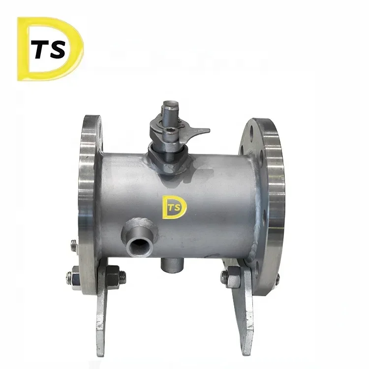 Fire Safe Dn10 Jacketed Ball Valve Pn40 Hot Water 3 Inch Stainless Steel Insulation Steam Ball Valve