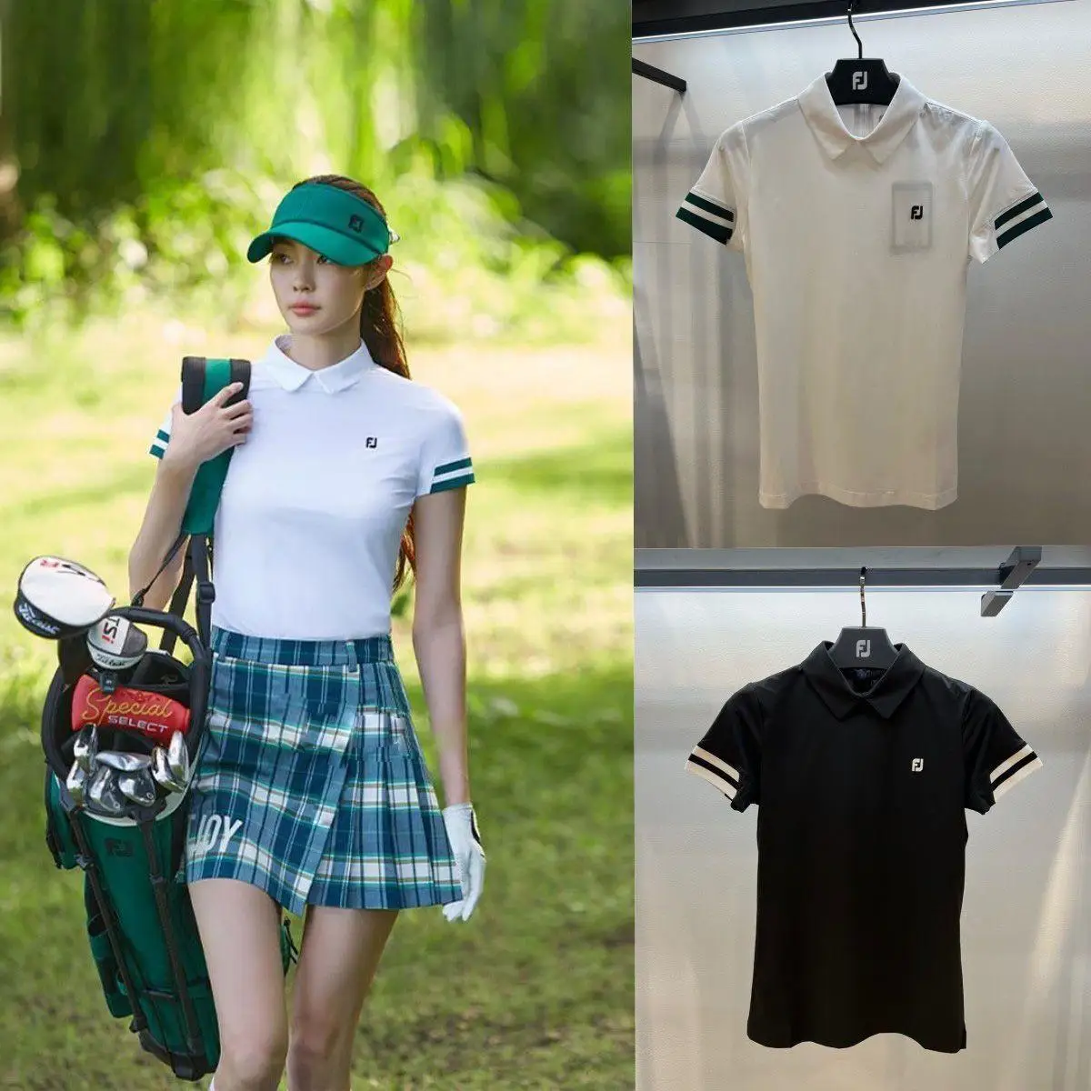 

Women's Summer Golf Polo Shirt, Cool Comfort Short Sleeve Top, Moisture Wicking for Outdoor & Casual Wear