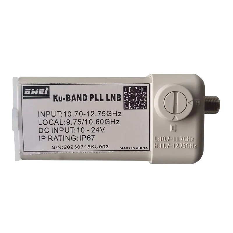 High-Precision Ku Band PLL LNB Low Noise Stable Performance for Reliable Satellite Signal Reception in Professional Broadcasting
