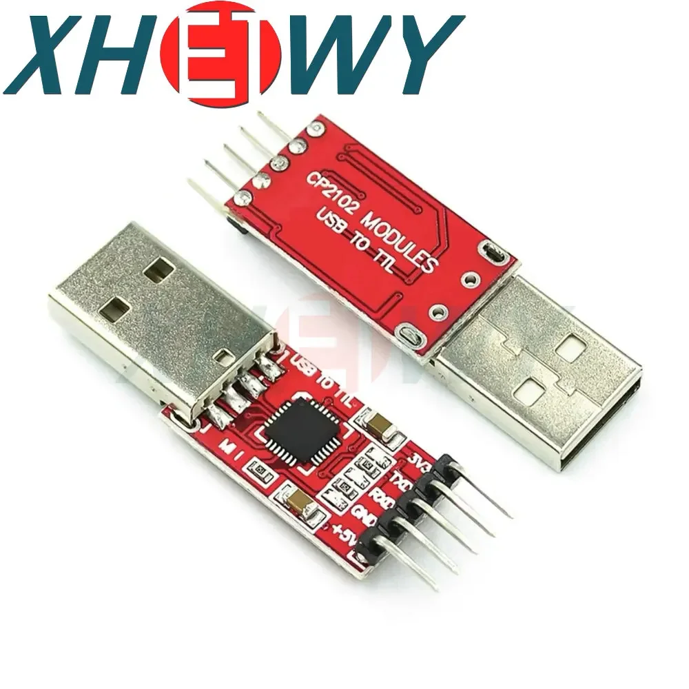 1 Stuks Usb Naar Seriële Module Cp2102 Ch9102 Module Usb Naar Ttl Stc Downloader Uart