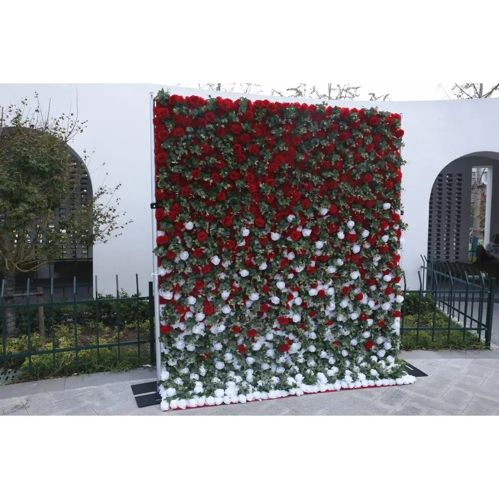 FSDKX Promise New Product Factory Wholesale Artificial Colorfulfor Wedding Decoration Flower Wall