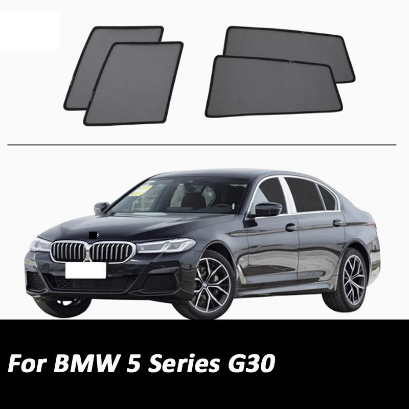 

For BMW 5 Series G30 F90 2017-2023 Accessories Car Sun Shade Mesh Curtains Sun Visor Sunscreen UV Heat Protection Shield