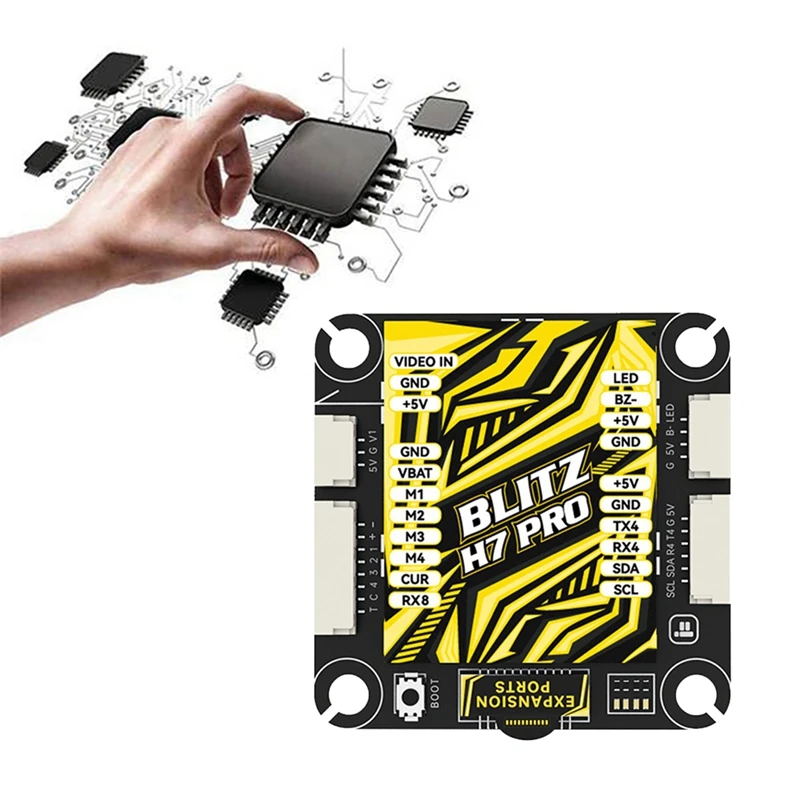 For Iflight BLITZ H7 Pro Flight Controller For FPV Drone Supports Betaflight And Ardupilot Firmware