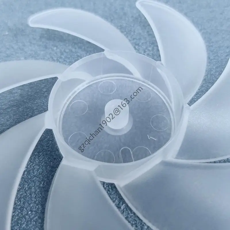 X7AB 7 hojas Fan plástico Blade Universal Hogar Desktop Table Table reemplazar