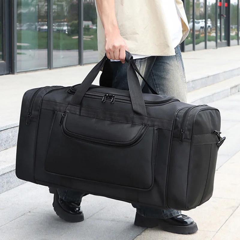 ;حقيبة سفر كبيرة للأمتعة للرجال والنساء للرياضات الخارجية واق من المطر وتدريبات اللياقة البدنية والتخييم حقائب كتف كبيرة الحجم عبر الجسم 100 لتر