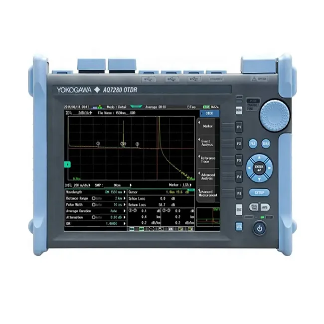 yokogawa AQ7280 OTDR Series High-Performance Optical Fiber Testing Instruments Modular Optical Time Domain Reflectometer