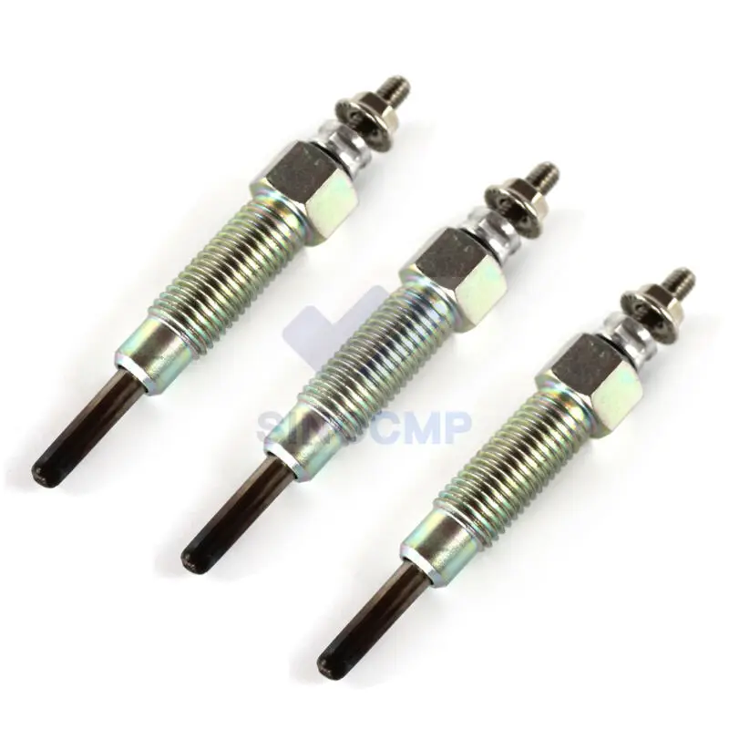 Engine Glow Plugs 8-97106549-4 For Isuzu 3LB1 3LD1 4LB1 4LE1 Excavator Generator For Hitachi EX29 30 32 35 36 Minidigger Daewoo