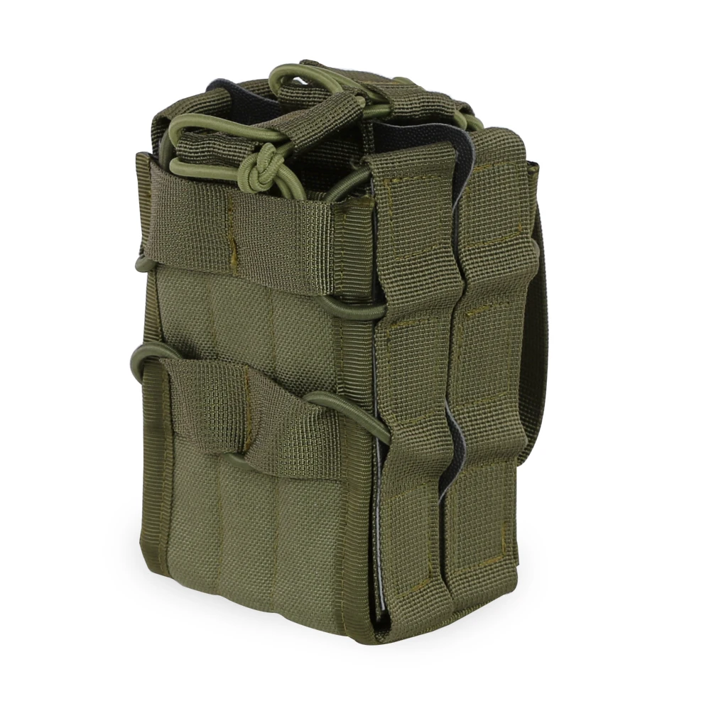 Tactical Molle Single Double Magazine Pouch for M4 M14 M16 AR15 G36 Magazine Hunting Outdoor Tool Waist Mag Holder