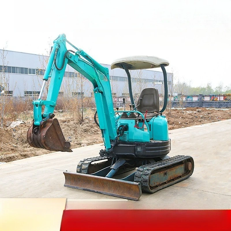Small excavator, small excavator, agricultural multi-functional engineering small excavator