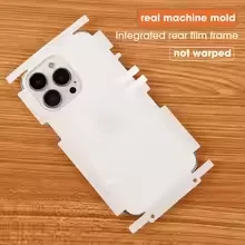 Hydrogel Film for iPhone 16 Series, Soft Flexible Full Coverage Rear & Side Frame Protector, Anti-Scratch Clear Protective Skin