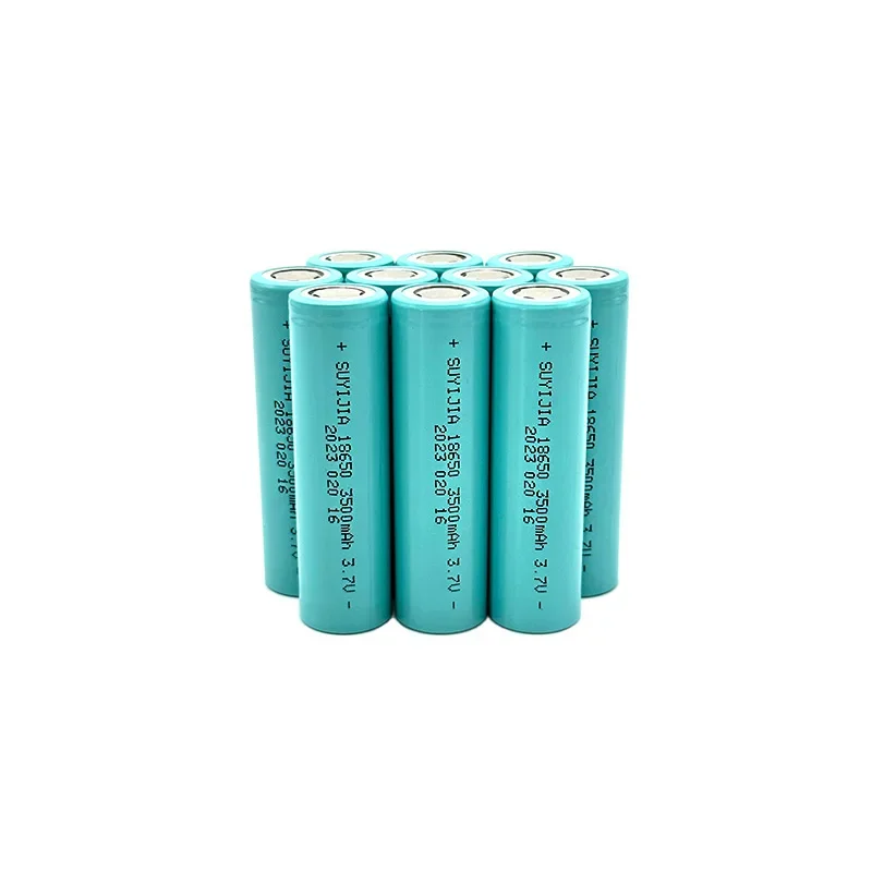 18650 3.7V 3500mah Power Lithium Battery Rechargeable Lithium-ion Battery Suitable for Bright Flashlight Camera Backup Batteries