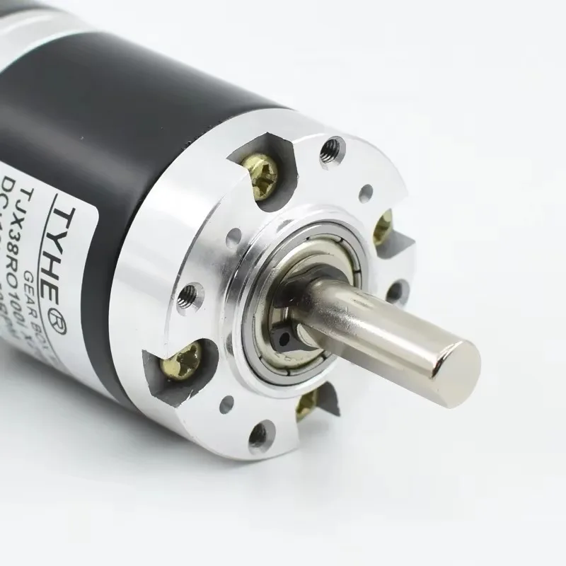 Scatola ingranaggi PMDC 38mmMotori a ingranaggi planetari CC ad alta velocità e bassa velocità a coppia elevata e bassa rumorosità con ingranaggi metallici
