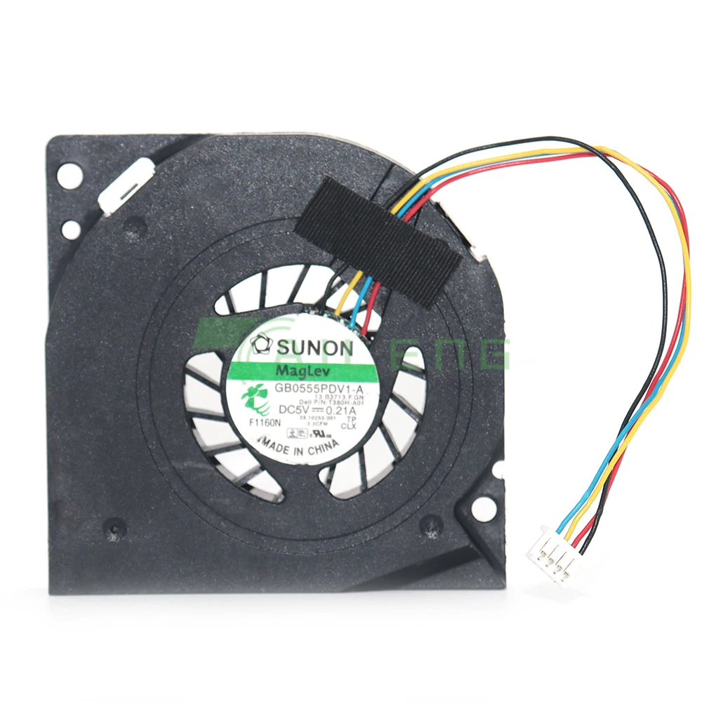 Computer Koelventilator GB0555PDV1-A 13. B3713.f.gn Dc 5V 1.1W 4-Pin Voor Intel Nuc Dc3217iye Voor Sunon