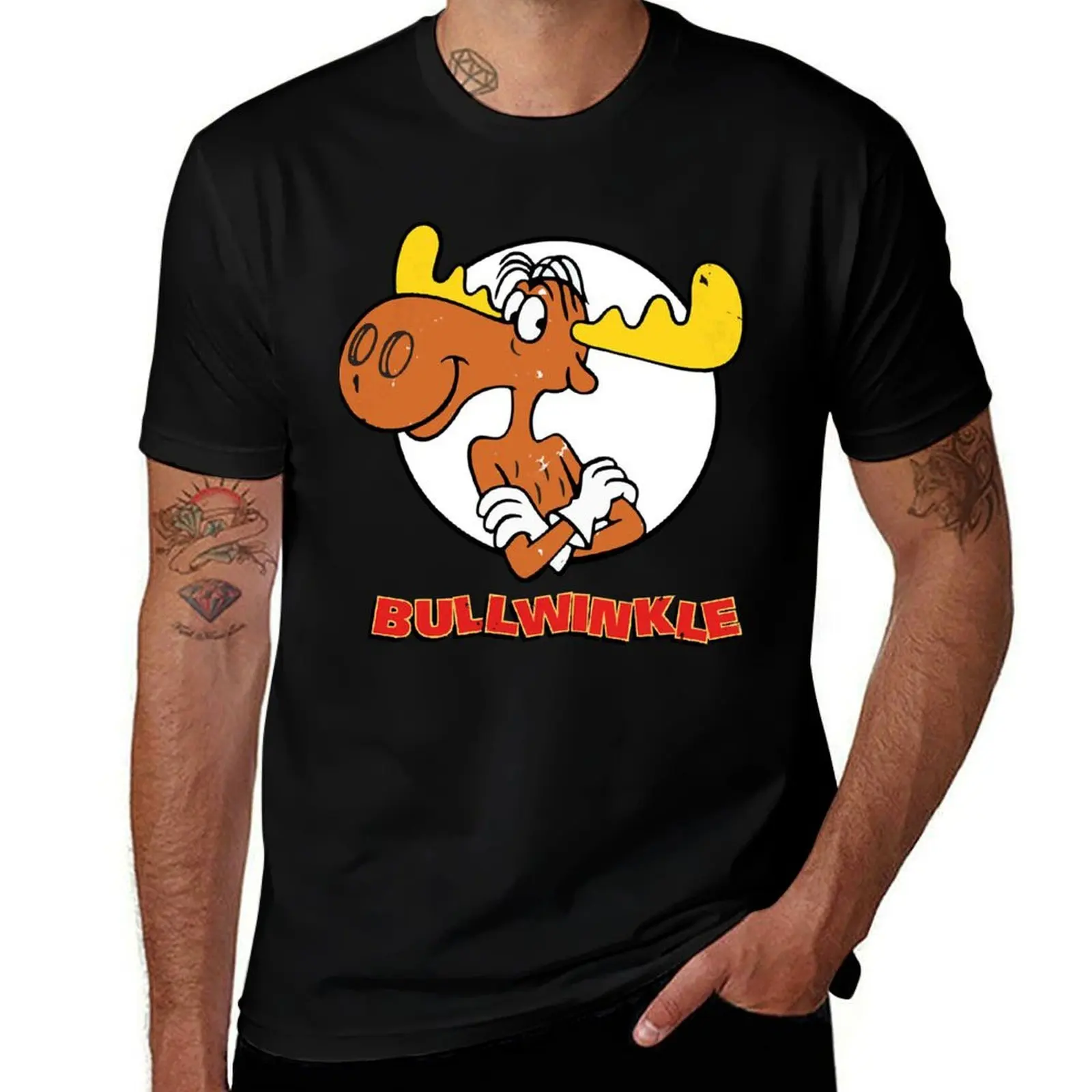 

People Call Me Bullwinkle Retro Vintage T-Shirt g man t shirts for men t shirts for man slim fit T-shirt
