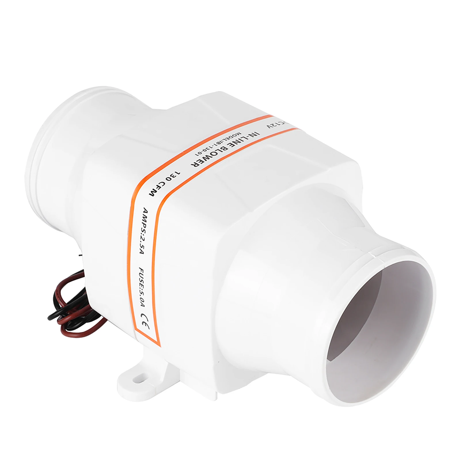 نفخ هواء آسن بحري مضمنة ، مروحة قوية لليخوت ، قارب ، RV ، كتم الصوت ، 3 بوصة