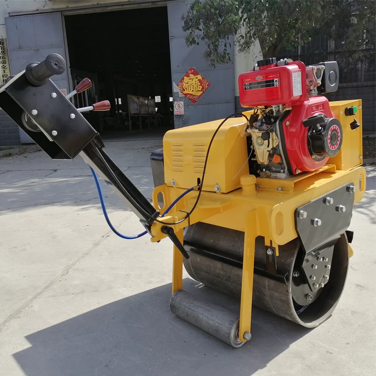 Roller Walking 1 Ton 2 Tons 3 Tons Single and Double Steel Wheel Vibration Compacting Seat Driving Roller