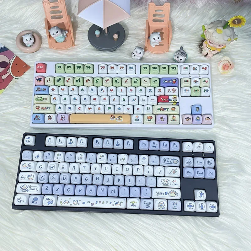 87% Mechanical Keyboard Kit Set Ty87 Keyboard Kit Three Modes Gasket Customized Hot Swappable Pcb Rgb Keydous Type C Accessary