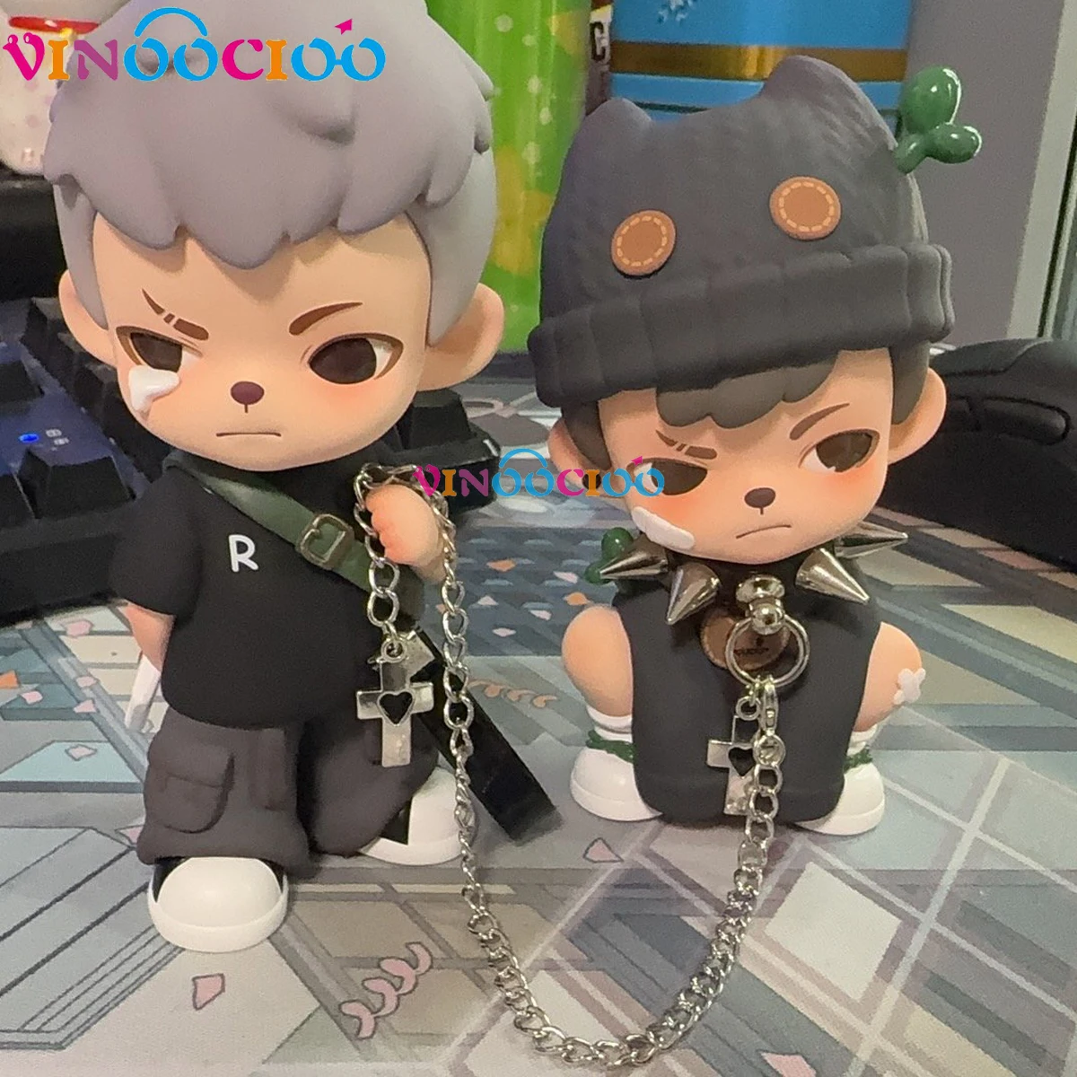 

Оригинальные аксессуары Rayan Teal Series: чокер Rayan, аксессуары для кукол BJD 1/12 1/8, аксессуары для аниме-косплея