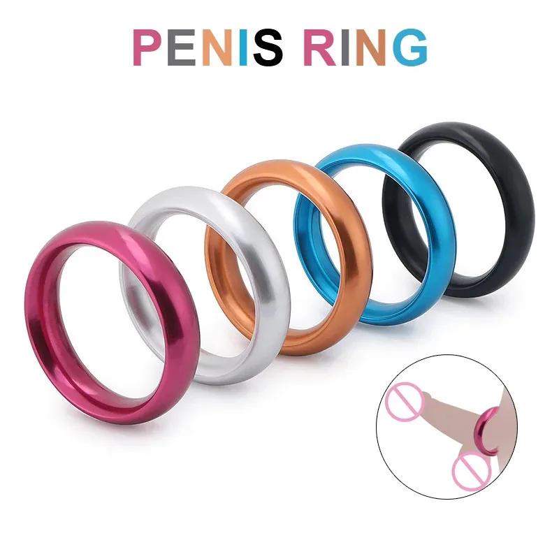 Locking ringSex Toys Penis Ring Sexual Stimulation With For Men Delayed Ejaculation Enhance Erection Adult Cock Lasting Trainer