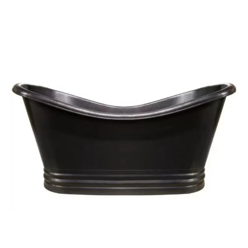 

Luxury black copper bathtub bathroom products bracket bathtub